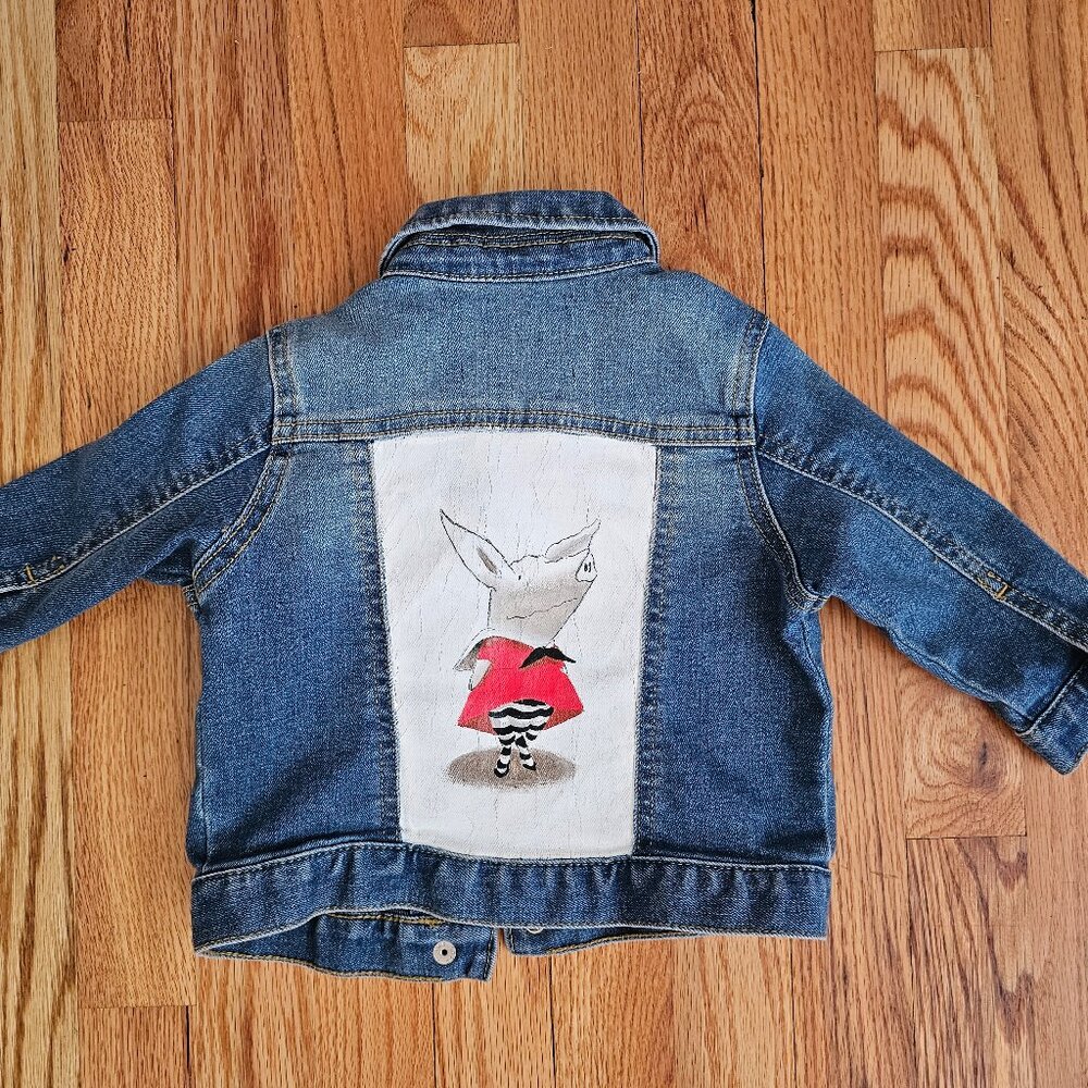 Handpainted Olivia Jean Jacket